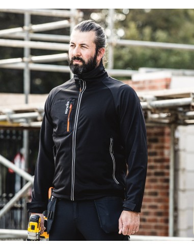 S-SH026-Veste Softshell Trade Flex